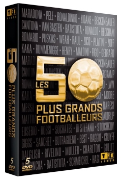 coffret DVD Les 50 plus grands footballeurs de tous les temps