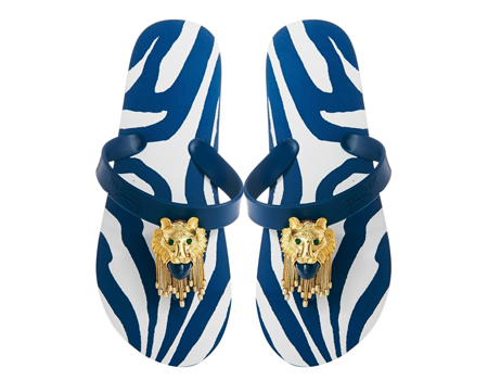 Tongs tête de lion Miss Trish