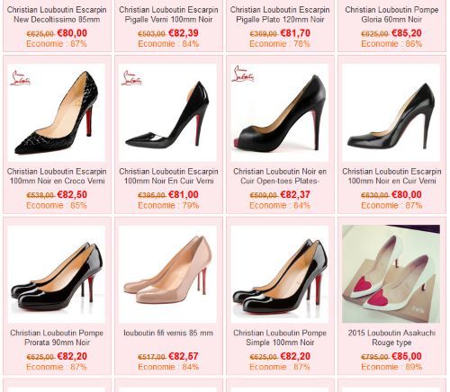 Louboutin pas cher : astuces pour repérer un site