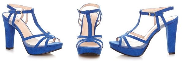Sandales bleues Wilady (du 36 au 41), 39€ - 99€ (-60) sur Brandalley