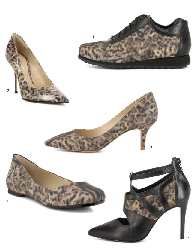 San Marina chaussures leopard