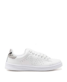 Baskets-blanches-Gemo-façon-Stan-Smith