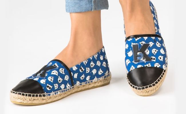 Chaussures chat - Espadrilles choupette Karl Lagerfeld 